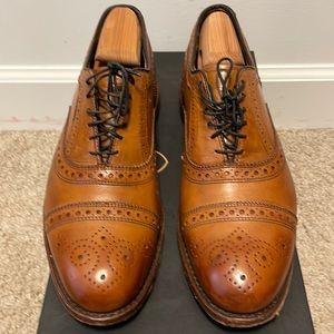 Stunning Allen Edmonds wonderful condition handcrafted leather Oxford